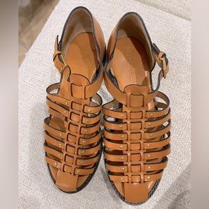 Tory Burch Fisherman Sandal Size 5 new